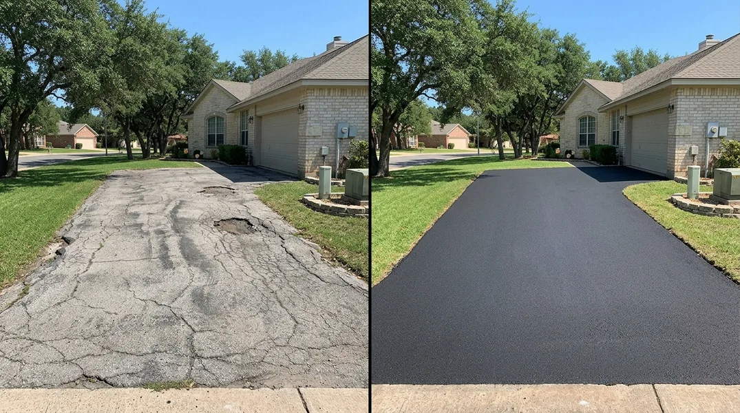 Result asphalt paving in Austin - Austin Asphalt Paving
