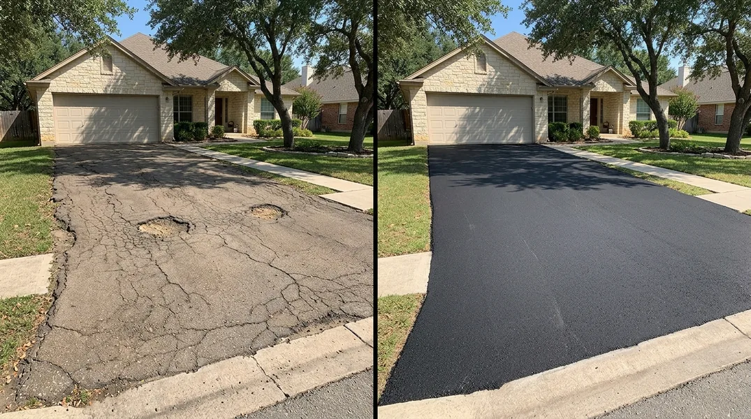 Result asphalt paving in Austin - Austin Asphalt Paving