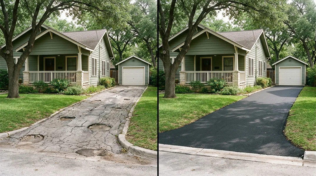 Result asphalt paving in Austin - Austin Asphalt Paving