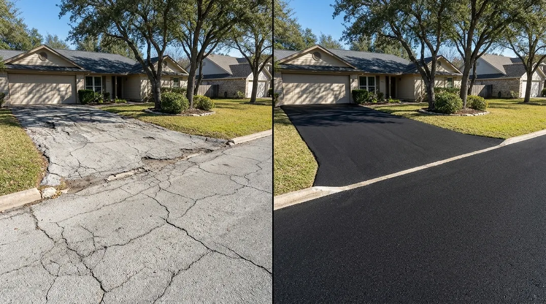 Result asphalt paving in Austin - Austin Asphalt Paving