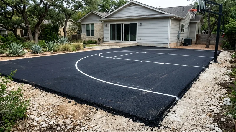 Sports Court & Path Paving Austin