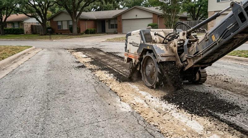 Asphalt Milling & Removal Austin